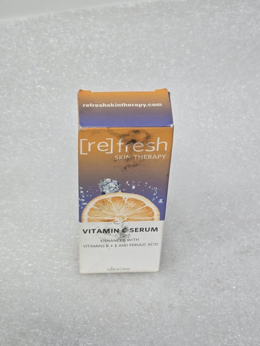 Vitamin C Serum By Refresh Skin Therapy 1 fl oz With Vitamins B+E & Ferulic Acid